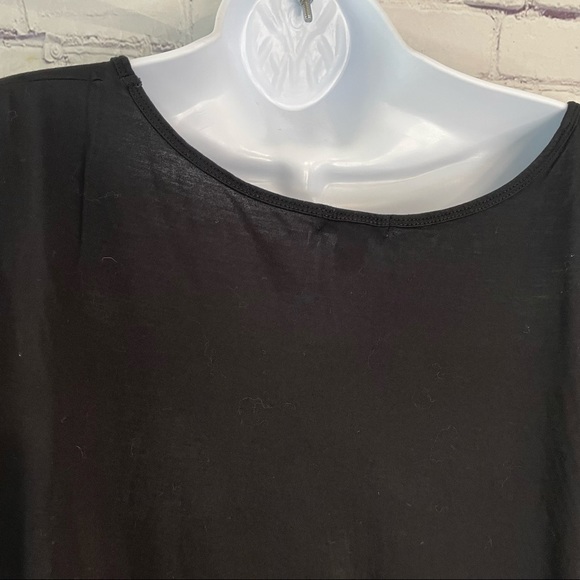 Old Navy Black T-Shirt Large - Picture 5 of 7